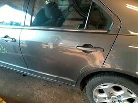 130-01014bl Ford Driver Rear Side Door Without Moulding Holes Fits 06-12 Fusion