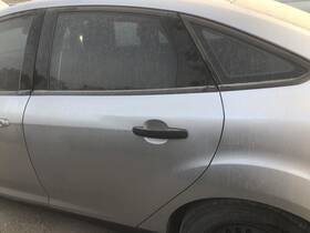 130-03019cl Ford Driver Left Rear Side Door Manual Window Fits 12-18 Focus 808907