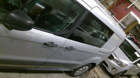 130-03126bl Ford Local Pickup Only Driver Rear Side Door With Window Fixed Glass Fits 14-18 Tra