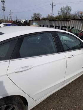 130-10025l Ford Driver Left Rear Side Door Fits 17-20 Fusion