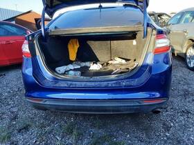 190-02093f Ford Local Pickup Only Rear Bumper 1 Exhaust Cutout Fits 13-16 Fusion 1278937