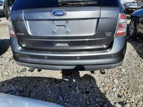 7t4z17k835bptm Ford Local Pickup Only Rear Bumper With Park Assist Black Textured Lower Fits 07-10