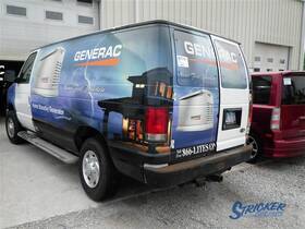 Ac2z1540011b Ford E-250 2009-2014 Left Rear Cargo Door Blue 5532