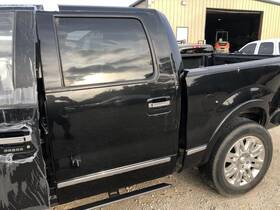 Al3z1624631b Ford 2009-2014 F150 Rear Side Door Left Driver Uh Black Crew Cab Power 869373