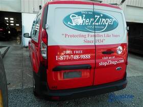 Dt1z19g490b Ford Transit Connect 2014-2018 Left Rear Cargo Door Wht/red 7988