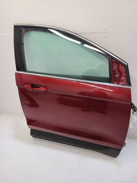 Ft4z5820124b Ford 2015-24 Edge Passenger Front Rh Door Tempered Glass Red