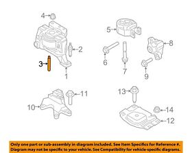 W706992s442 Ford Oem 13-19 Escape Engine Trans Mounting-front Mount Stud