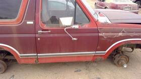 120-02527er Ford Truck Local Pickup Only Passenger Front Door Electric 2 Mounting Points Mirror Fits