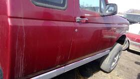 120-03065gr Ford Truck Local Pickup Only Passenger Front Door Electric Pedestal Mirror 2 Bolts Fits 9