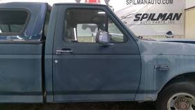 120-03065hr Ford Truck Local Pickup Only Passenger Front Door Manual Pedestal Mirror 2 Bolts Fits 92