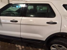 130-01225bl Ford Truck Driver Rear Side Door Electric Green Tint Glass Fits 13-19 Explorer 1671053