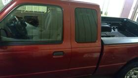 130-10385al Ford Truck Local Pickup Only Driver Left Rear Side Door Privacy Tint Glass Fits 98-03 Ran
