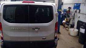 140-03000br Ford Truck Passenger Rear Back Door Low Roof With Window Fits 15-23 Transit 150 10314913