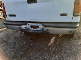 190-01877e Ford Truck Local Pickup Only Rear Bumper Painted With Park Assist Fits 03-07 F250sd