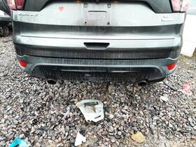 190-10014g Ford Truck Local Pickup Only Rear Bumper Includes Right And Left Painted Extensions Fits