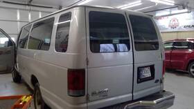 F7uz1540011ba Ford Truck Local Pickup Only Driver Left Rear Back Door With Window Fits 92-07 E150