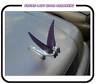 G511-p Gm Flying Goddess Lady Chrome Car Hood Ornament Lighted Wings