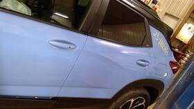 130-10496al General Motors 21 22 23 Chevrolet Trailblazer Driver Left Rear Side Door Blue 10289543