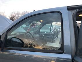 22892591 Gmc 2011-2014 Sierra Silverado Left Front Driver Door Blue Electric Window 917719
