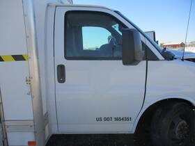 120-05815br Gmc Truck Local Pickup Only Passenger Front Door Manual Window Fits 16-24 Express 3500 V