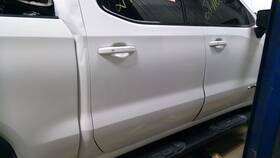 130-10651ar Gmc Truck 20-24 Sierra 1500 Passenger Right Rear Door Crew Cab Gaz White