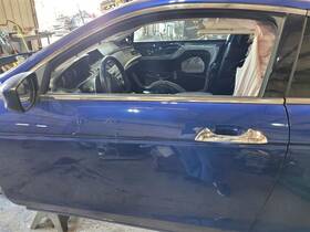 120-50381l Honda 2008 - 2012 Accord Driver Left Front Door Electric Coupe Blue