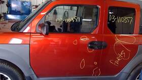 120-59117l Honda Orange Driver Left Front Door Electric Fits 03-11 Element 10308262