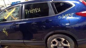130-10089al Honda Driver Rear Side Door Electric With Privacy Tint Glass Fits 17-19 Cr-v 10278999