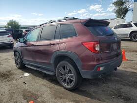 130-60614dl Honda Driver Rear Side Door With Sunshade Fits 21-22 Passport 2506971