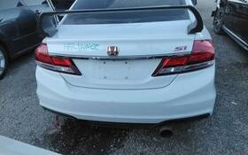 190-59165b Honda Local Pickup Only Rear Bumper Sedan Si Fits 13-15 Civic 1293596