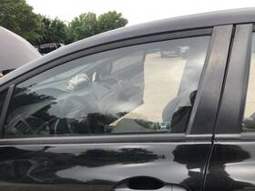 67050tr0a90zz Honda 2012 Civic Left Front Driver Door Black Electric Sedan With Ac 948695