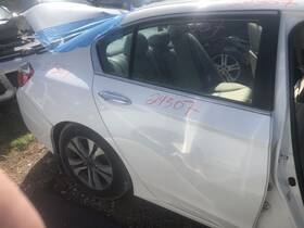 67510t2fa00zz Honda 2013-2017 Accord Lx Rear Side Door Right Passenger White Electric