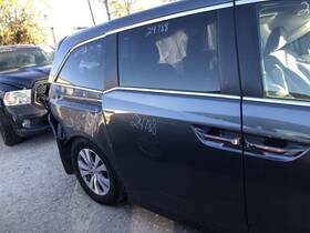 67510tk8a60zz Honda 2011-2017 Odyssey Rear Side Door Right Passenger Gray Power Sliding 906386