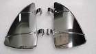 Hrr-139-chrome United Pacific Chrome Accessory Vent Wing Window Air Deflector Breeze