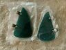 Hrr-14-g Green Accessory Vent Wing Window Air Deflector Breeze Breezies Pair