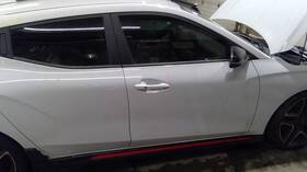 120-10288r Hyundai Local Pickup Only Passenger Front Door Without Solar Fits 19-21 Veloster 10056