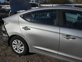 130-10076ar Hyundai Local Pickup Only Passenger Rear Side Door Electric Sedan Us Built Fits 17-20