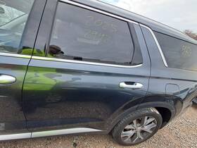 130-10387al Hyundai Local Pickup Only Driver Left Rear Side Door With Sunshade Fits 20-22 Palisade