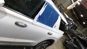 130-10387dl Hyundai Local Pickup Only Driver Rear Side Door With Sunshade Without Acoustic Fits 23