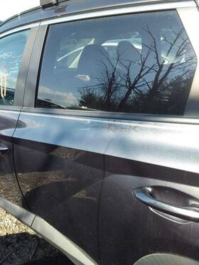 130-10459bl Hyundai Local Pickup Only Driver Rear Side Door Us Built Light Tint Glass Fits 22-24 T