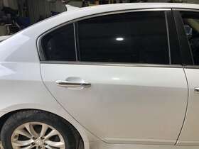 130-50358ar Hyundai Passenger Rear Side Door Electric Tempered Glass Fits 09-14 Genesis