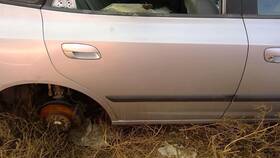 130-58557ar Hyundai Local Pickup Only Passenger Right Rear Side Door Electric Sedan Fits 01-06 Ela
