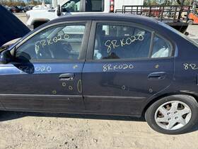 130-58558al Hyundai Driver Left Rear Side Door Electric Sedan Fits 01-06 Elantra 104940059