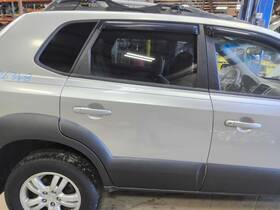 130-59204br Hyundai Local Pickup Only Passenger Rear Side Door Electric With Cladding Fits 05