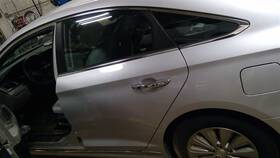 130-60634bl Hyundai Driver Rear Side Door Electric Korea Built Hybrid Fits 16-19 Sonata 10279088