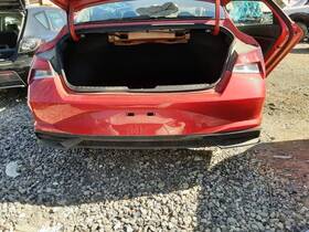 190-10579b Hyundai Local Pickup Only Elantra 2021 Rear Bumper 1264645