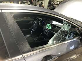 76004b1000 Hyundai 2015 2016 Genesis Right Front Passenger Door U6g Gray For Sedan