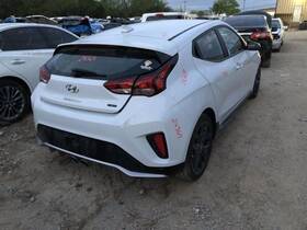 77004j3000 Hyundai 2019 2020 Veloster Turbo Rear Side Door Right Passenger P6w White
