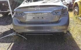 190-10081a Infiniti Local Pickup Only Rear Bumper With Park Assist Fits 18-19 Q50 1292200