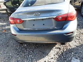 190-59321a Infiniti Local Pickup Only Rear Bumper With Park Assist Fits 14-17 Q50 1266628